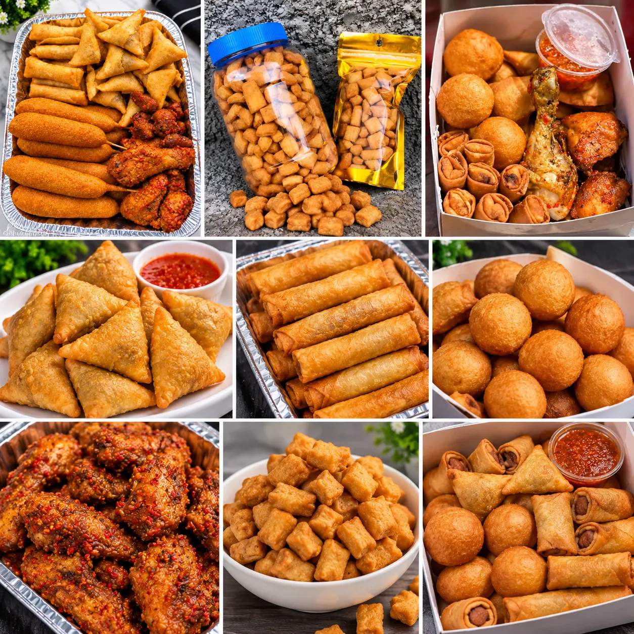 Delicious Small Chops & Crunchy Chinchin | Perfect for Every Occasion 😍🤤✨, photo 1